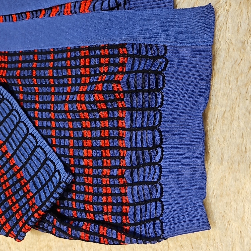 MISSONI SWEATER/CARDIGAN/JACKET BLUE/RED SIZE 44 - Picture 6 of 16